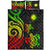 Marshall Islands Quilt Bed Set - Reggae Tentacle Turtle - Polynesian Pride