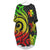 Wallis and Futuna Batwing Pocket Dress - Reggae Tentacle Turtle Women Reggae - Polynesian Pride