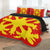 Hawaiian Royal Pattern Quilt Bed Set - Royal - H1 Style - AH - Polynesian Pride