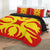 Hawaiian Royal Pattern Quilt Bed Set - Royal - I1 Style - AH - Polynesian Pride