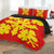 Hawaiian Royal Pattern Quilt Bed Set - Royal - K1 Style - AH - Polynesian Pride