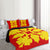 Hawaiian Royal Pattern Quilt Bed Set - Royal - C1 Style - AH - Polynesian Pride