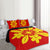 Hawaiian Royal Pattern Quilt Bed Set - Royal - L1 Style - AH - Polynesian Pride