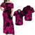 Hawaii Matching Dress and Hawaiian Shirt Polynesia Pink Beautiful Hula Girl LT13 Pink - Polynesian Pride