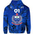 Custom Samoa Manu Zip Hoodie Rugby Unique Style Full Blue LT8 - Polynesian Pride