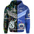 Samoa and New Zealand Hoodie Together Paua Shell LT8 - Polynesian Pride