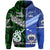 Samoa and New Zealand Hoodie Together Green LT8 - Polynesian Pride