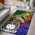 Samoa Area Rug - Rainbow Polynesian Pattern Rainbow - Polynesian Pride