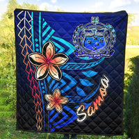 Samoa Premium Quilt - Vintage Tribal Mountain - Polynesian Pride