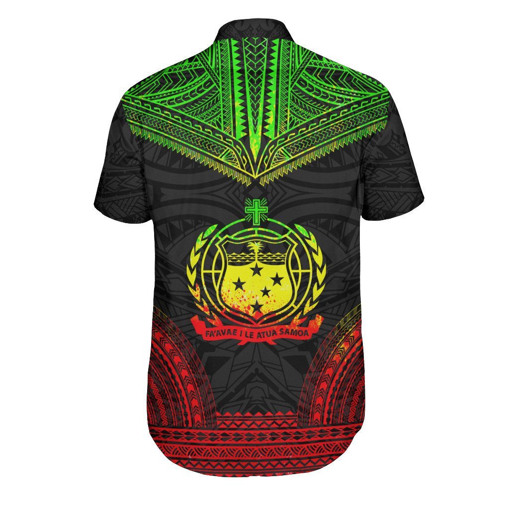Samoa Polynesian Chief Shirt - Reggae Version - Polynesian Pride