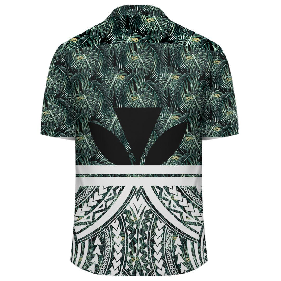 Hawaii Summer Palm Tree Polynesian Kanaka Hawaiian Shirt - Polynesian Pride