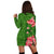 Hawaii Tropical Flowers Polynesian - Hawaiian Women's Hoodie Dress - Curtis Style - Polynesian Pride