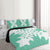 Hawaiian Royal Pattern Quilt Bed Set - Seafoarm - E2 Style - AH - Polynesian Pride