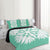 Hawaiian Royal Pattern Quilt Bed Set - Seafoarm - A3 Style - Polynesian Pride