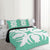 Hawaiian Royal Pattern Quilt Bed Set - Seafoarm - I1 Style - AH - Polynesian Pride