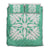 Hawaiian Royal Pattern Quilt Bed Set - Seafoarm - A3 Style Seafoarm - Polynesian Pride