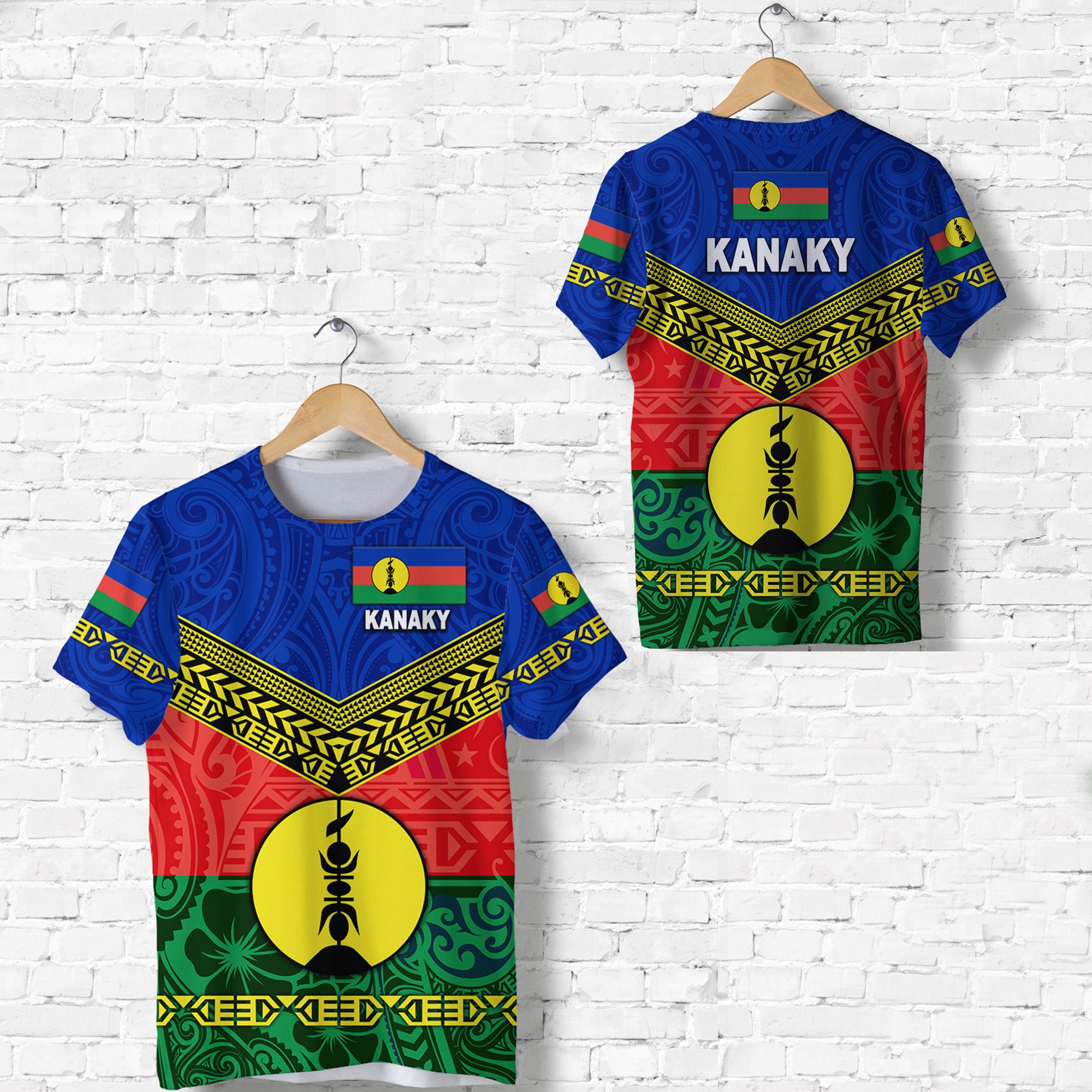 New Caledonia Kanaky T Shirt Kanaky Vibes LT8 Unisex Blue - Polynesian Pride