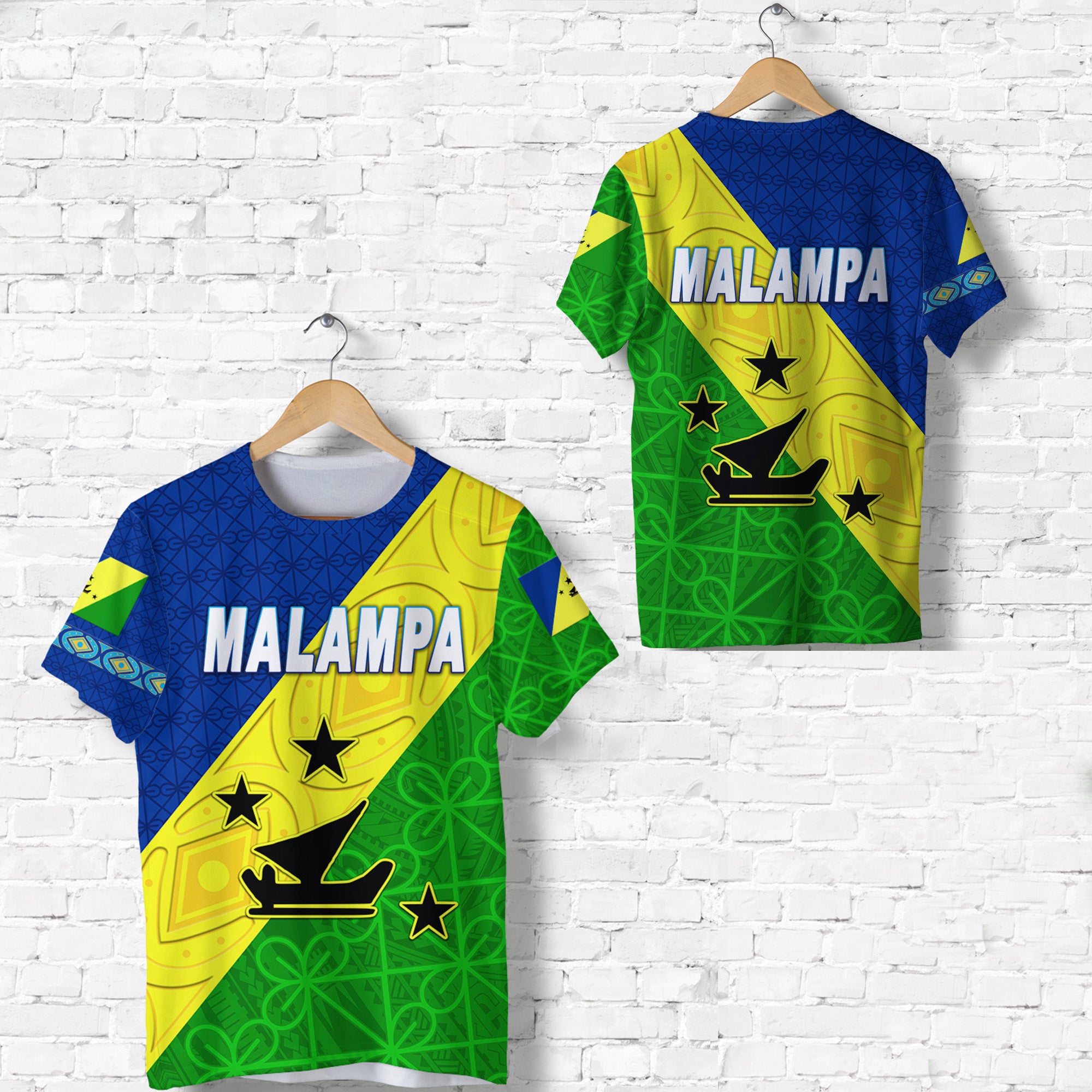 Malampa Province T Shirt Vanuatu Pattern Unique Style LT8 Unisex Blue - Polynesian Pride