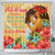 Hawaii Happy Mother Day Shower Curtain - Love Style - AH 177 x 172 (cm) Orange - Polynesian Pride