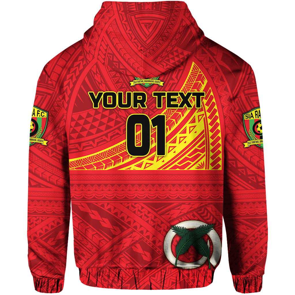 Custom Vanuatu Sia Raga Football Club Hoodie Original Style LT8 - Polynesian Pride