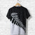 New Zealand T Shirt, Maori Silver Fern Black White - Polynesian Pride