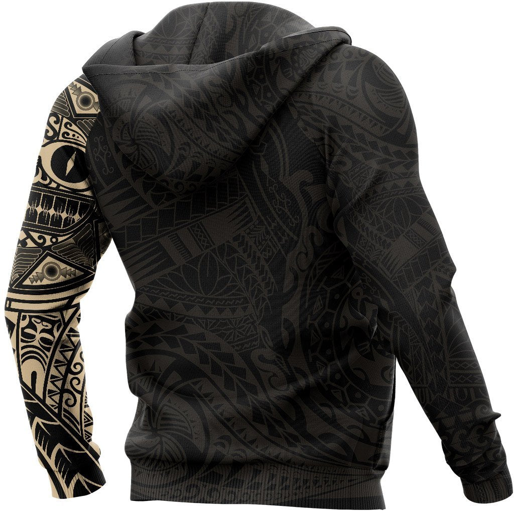 Hoodie Polynesian Tribal Sun Tattoo Style - Polynesian Pride