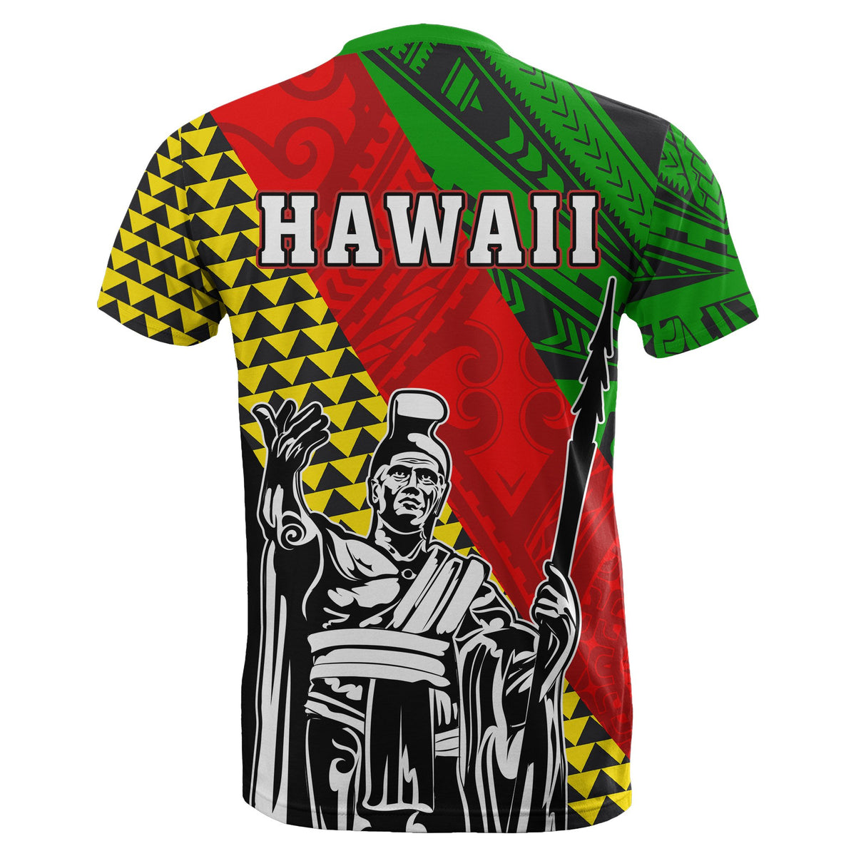 Hawaii Kanaka Maoli Cover Kakau Polynesian King T Shirt - Polynesian Pride