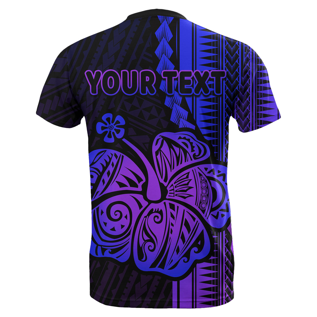 Custom Polynesian Hibiscus T Shirt Hawaiian Style No.3 LT6 - Polynesian Pride