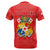 Custom Tonga Rugby T Shirt Polynesian With Coat of Arms Style - Polynesian Pride