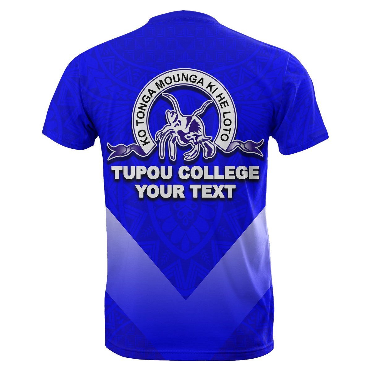 Custom Tupou College Toloa T Shirt Polynesian Style - Polynesian Pride