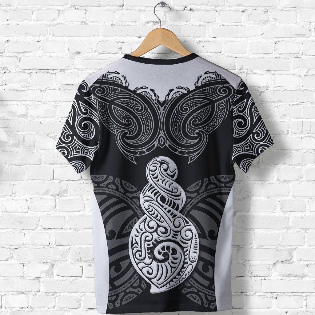 New Zealand Shirt, The Pikorua Maori Twist Tattoo T Shirt - Polynesian Pride