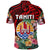 Tahiti Polo Shirt French Polynesia Simple Vibes Red LT8 - Polynesian Pride