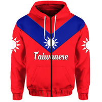 Custom Taiwanese Hoodie Taiwan Unique Style LT8 Zip Hoodie - Polynesian Pride