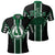 Hawaii Polo Shirt Aiea High Football Jersey Polo Shirt Unisex Green - Polynesian Pride