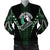 Hawaii Bomber Jacket - Kapaa High Football Jersey Bomber Jacket - AH Green Unisex - Polynesian Pride