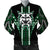 Hawaii Bomber Jacket - Konaweana High Football Jersey Bomber Jacket - AH Green Unisex - Polynesian Pride