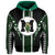 Hawaii Hoodie Molokai High Football Jersey Hoodie - Polynesian Pride