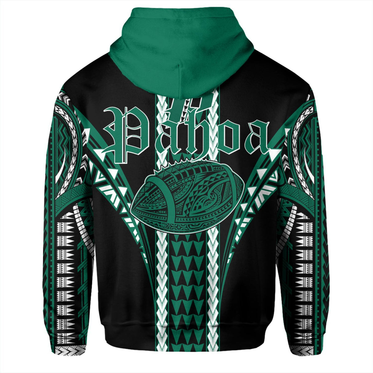 Hawaii Hoodie Pahoa High Football Jersey Hoodie Zip - Polynesian Pride
