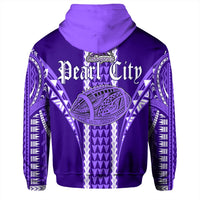 Hawaii Hoodie Pearl City High Football Jersey Hoodie - Polynesian Pride