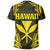 Hawaii Turtle Kanaka Polynesian T Shirt Yellow - Polynesian Pride