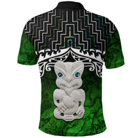 New Zealand Maori Polo Shirt, Poutama Hei Tiki Golf Shirt - Polynesian Pride