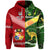 Tonga Australia Rugby Hoodie Mate Maa Ngatu and Aboriginal Kangaroos Together LT8 Pullover Hoodie - Polynesian Pride