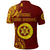 Tonga High School Polo Shirt Simple Vibes Maroon LT8 - Polynesian Pride