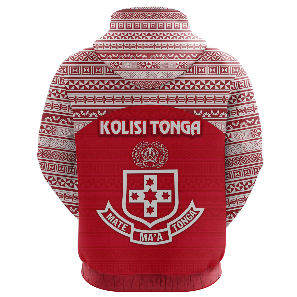Kolisi Tonga Zip Hoodie Mate Maa Tonga Simple Version NO.1 - Polynesian Pride
