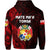 Tonga Coat of Arms Hoodie Simple Vibes Red LT8 - Polynesian Pride