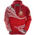 Custom Kolisi Tonga Hoodie Mate Maa Tonga Unique Version Red - Polynesian Pride