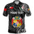 Custom Tonga Coat Of Arms Polo Shirt Simple Vibes Black LT8 - Polynesian Pride