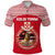 Custom Kolisi Tonga Polo Shirt Mate Maa Tonga Simple Version Lion Ashburton, Custom Text and Number - Polynesian Pride