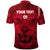 Custom Kolisi Tonga Polo Shirt Mate Maa Tonga Powerful Lion, Custom Text and Number - Polynesian Pride