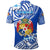 Mate Maa Tonga Rugby Polo Shirt Polynesian Unique Vibes Blue - Polynesian Pride